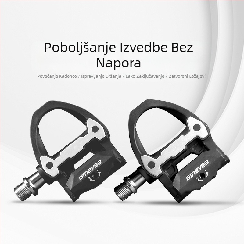Pedale za cestovni bicikl s najlonskom bravom, za brdski bicikl, SPD sustav, samopodešavajuća zasunska pedala Keo