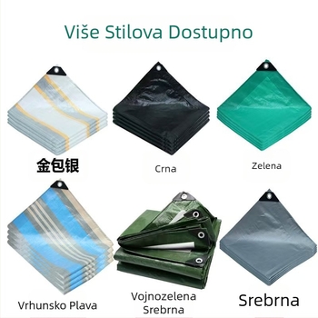 Vanjska platnena cerada za kamione otporna na kišu, vodootporna cerada, veleprodaja, zadebljana sjenila za zaštitu od sunca, vodootporna tkanina otporna na kišu