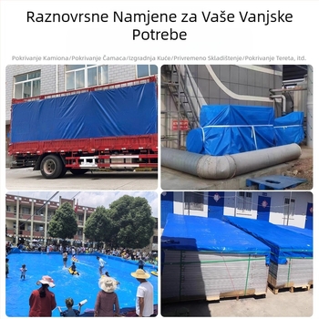 Vanjska platnena cerada za kamione otporna na kišu, vodootporna cerada, veleprodaja, zadebljana sjenila za zaštitu od sunca, vodootporna tkanina otporna na kišu