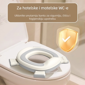 Prijenosna vanjska WC sjedala za bebe, mobilna WC za bebe u automobilu, prijenosna dječja sklopiva WC sjedala