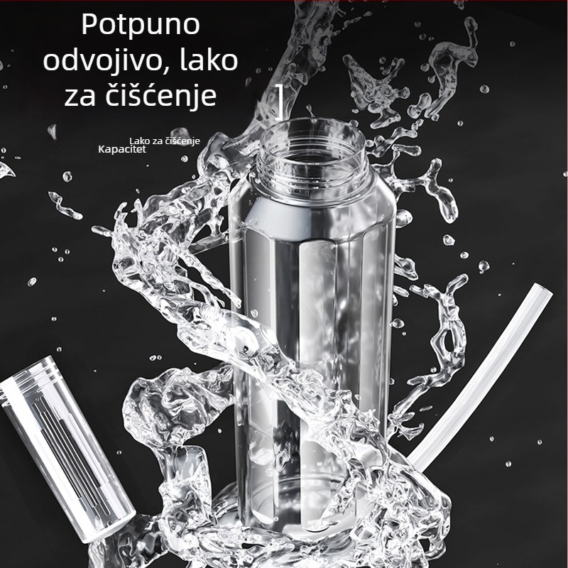 Tritan velika zapremnina plastična šalica za vodu otporna na visoke temperature Sportska šalica za odvajanje čaja veleprodaja ženske ljetne Ton šalice