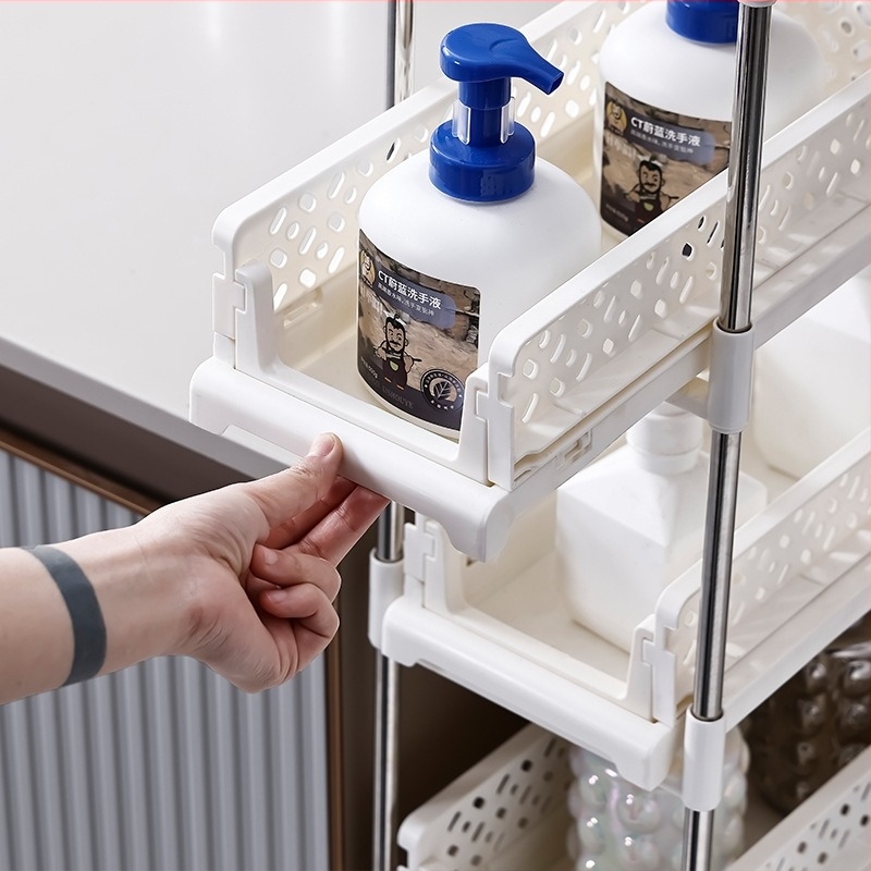 Stalak za odlaganje kolica, uklonjivi stalak za kuhinju, spavaću sobu, samostojeći stalak za sendviče, višeslojni stalak za odlaganje grickalica u dnevnoj sobi