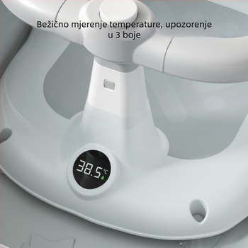 Sjedalica za kupanje za bebe Cross-Border, Naslonjač za kadu za bebe, Stolica za kupanje za sjedenje, Dječja stolica za učenje sjedenja, Neklizajuća sjedalica za kupanje