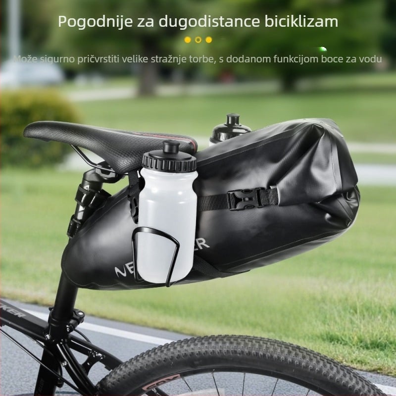 Okvir za stabilizator torbe za bicikl od aluminijske legure, ojačanje torbe za cestovni automobil, okvir protiv trešenja, može se ugraditi nosač za boce s vodom