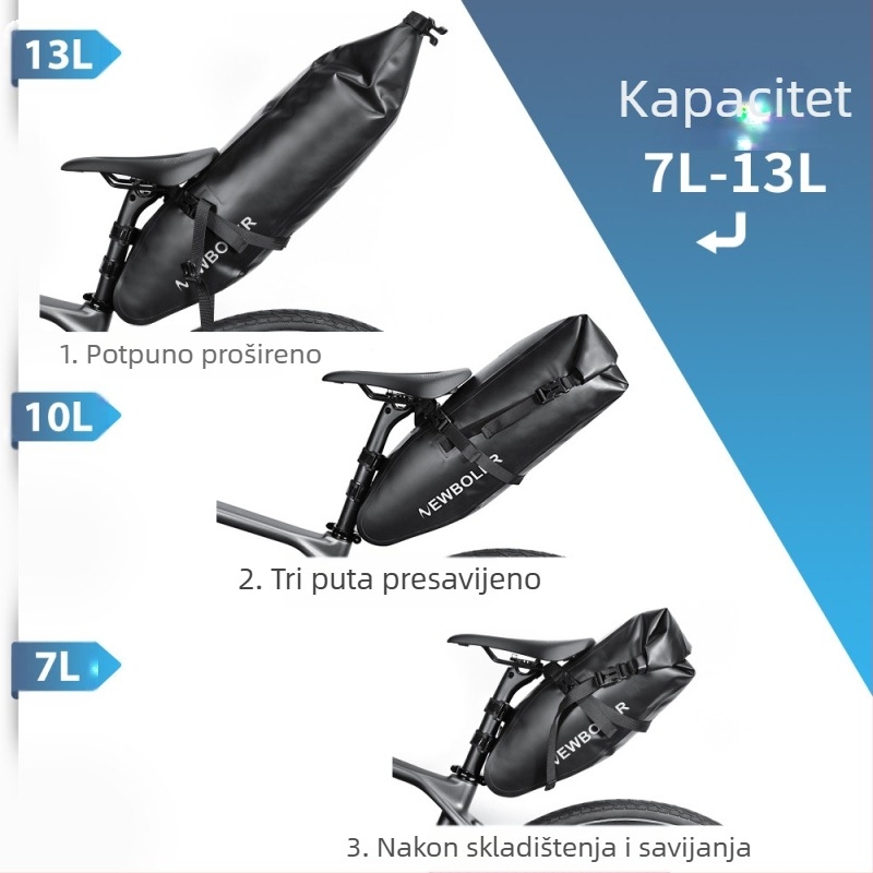 Okvir za stabilizator torbe za bicikl od aluminijske legure, ojačanje torbe za cestovni automobil, okvir protiv trešenja, može se ugraditi nosač za boce s vodom