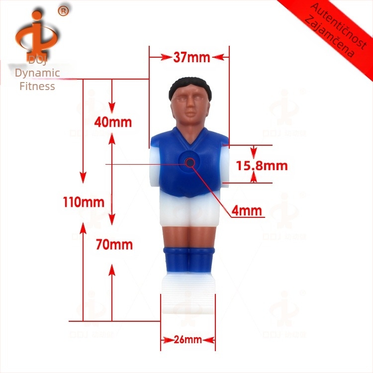 Pribor za stolni nogomet Dynamic Health, stroj za nogomet, Little Man Doll 1,4 m, set pribora za stolni nogomet Bobby