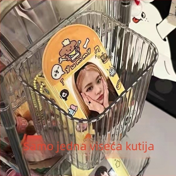 Tiktok vrući akrilni stalak za kolica, mobilni stalak za pohranu, kuhinja, spavaća soba, višeslojni stalak za grickalice, sitnice