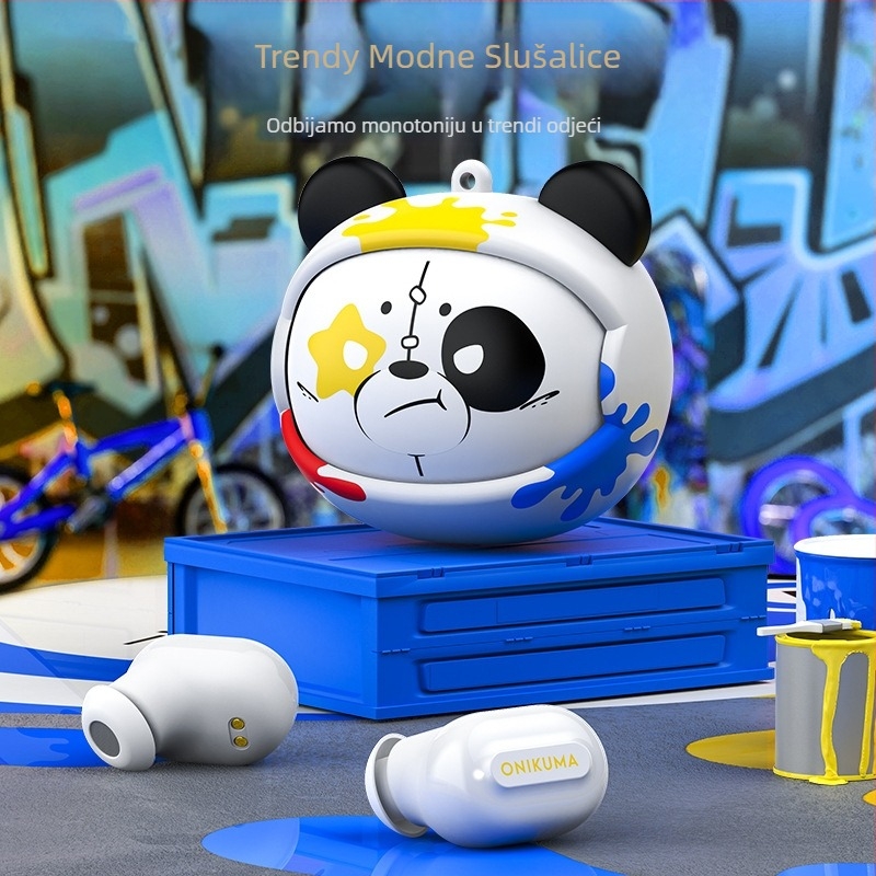 Prekogranične nove Onikuma Ows True Wireless Bluetooth slušalice Tws s redukcijom buke, visokokvalitetne 5.3 slušalice za uši