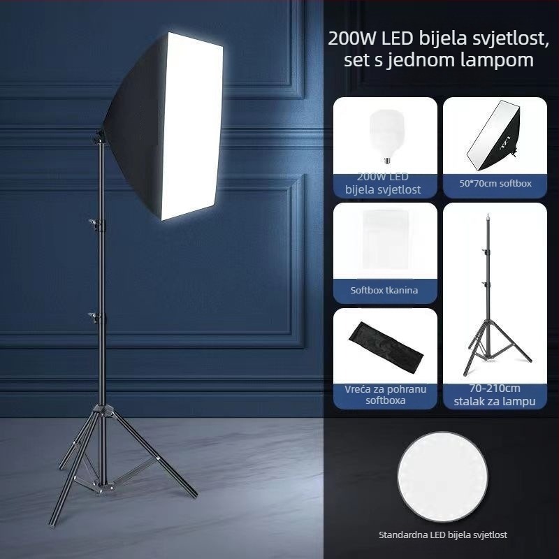 Izvor sjene Prijenos uživo Ispunjavajuće svjetlo Fotografsko svjetlo Rasvjeta Mekana svjetlosna kutija Studijski set Prijenos uživo Ispunjavajuće svjetlo Veleprodaja