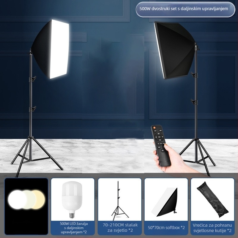 Izvor sjene Prijenos uživo Ispunjavajuće svjetlo Fotografsko svjetlo Rasvjeta Mekana svjetlosna kutija Studijski set Prijenos uživo Ispunjavajuće svjetlo Veleprodaja
