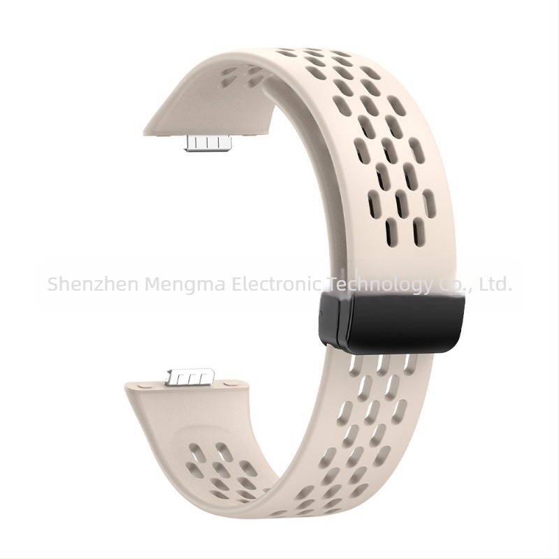 Za Huawei WATCH Fit3 mrežasti silikonski remen s magnetskom kopčom Huawei Fit3 sat remen s preklopnom kopčom