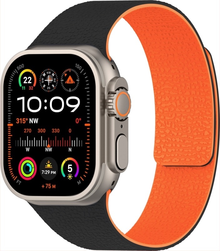 Pogodno za Apple Iwatchs 10 Huawei Gt Xiaomi S4 Samsung Pebble silikonski mekani magnetski remen za sat S11