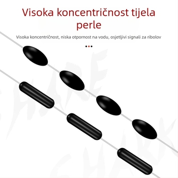 Gumeni plovak za ribolov, Space Bean 100 Grupa, konkurentan, crni, ravni stupac, maslinasto-zeleni, veleprodaja ribolovne opreme