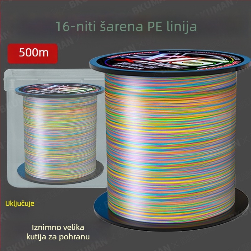 Japanski originalni svileni najlon 16 ygkpe jp, azijski poseban, otporan na ugrize, jaka vučna sila, ribolov na Crnom moru, jaki konjski ribolovni najlon