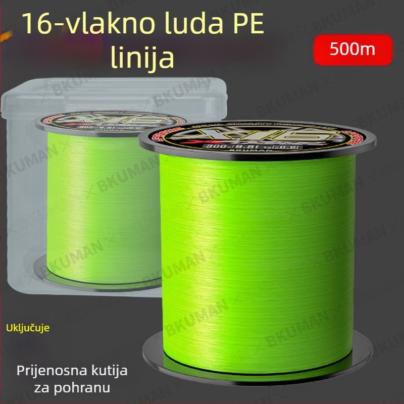 Japanski originalni svileni najlon 16 ygkpe jp, azijski poseban, otporan na ugrize, jaka vučna sila, ribolov na Crnom moru, jaki konjski ribolovni najlon