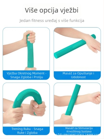 Veleprodaja torzijske šipke, višenamjenska šipka, šipka otpora za rehabilitaciju, trening snage ruku, snaga ručnog zgloba, vježba otpora, šipka za snagu ruku, uređaj za muškarce