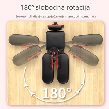 Alat za istezanje s prisilnim otvaranjem nogu za trening špaga, isti model kao što ga koristi Wu Xin za istezanje i otvaranje kukova