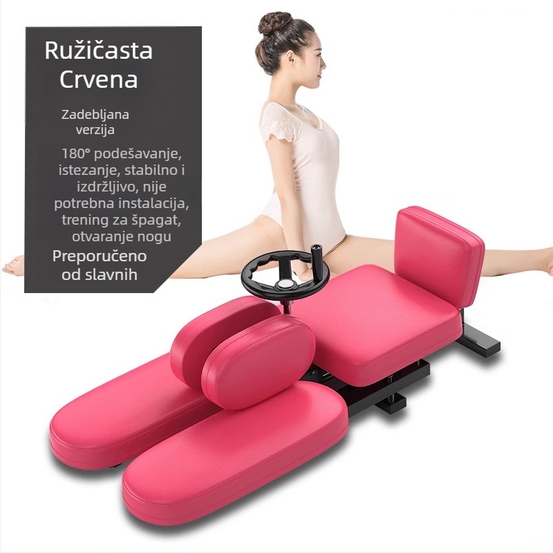 Alat za istezanje s prisilnim otvaranjem nogu za trening špaga, isti model kao što ga koristi Wu Xin za istezanje i otvaranje kukova