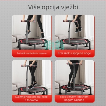XSZ trampolin za odrasle i djecu, unutarnji prostor, kućni krevet za skakanje, teretana, krevet za trljanje za odrasle i djecu, krevet za mršavljenje i fitness