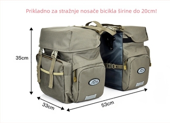 Torba za prtljagu za brdski bicikl, torba za pohranu električnih motocikala na stražnjem sjedalu, torba za bicikl, torba Camel