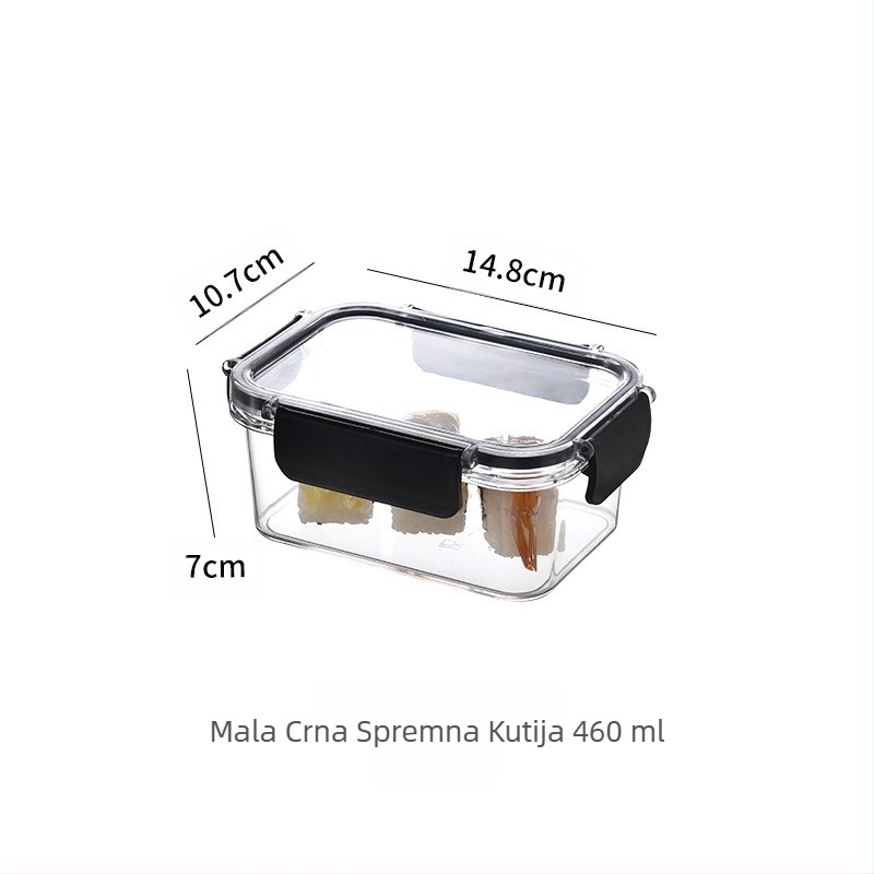 Kutija za svježe stvari, hladnjak prehrambene kvalitete, posebna kutija za pohranu smrznutih namirnica, zatvorena kutija s poklopcem, staklenka za hranu, orašaste plodove i voće