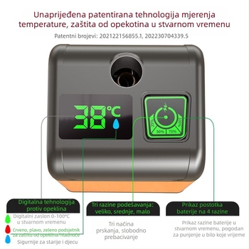 Besplatni seoski jednostavni tuševi za gradilište, vanjski studentski dom, kupka za studente, artefakt, punjiva kućanska tuš kabina