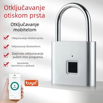 Vanjski lokot za otiske prstiju Izvor proizvođača Izravna prodaja Bluetooth lokot za otiske prstiju Lokot za otiske prstiju