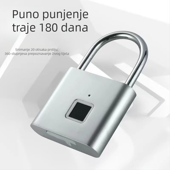 Vanjski lokot za otiske prstiju Izvor proizvođača Izravna prodaja Bluetooth lokot za otiske prstiju Lokot za otiske prstiju