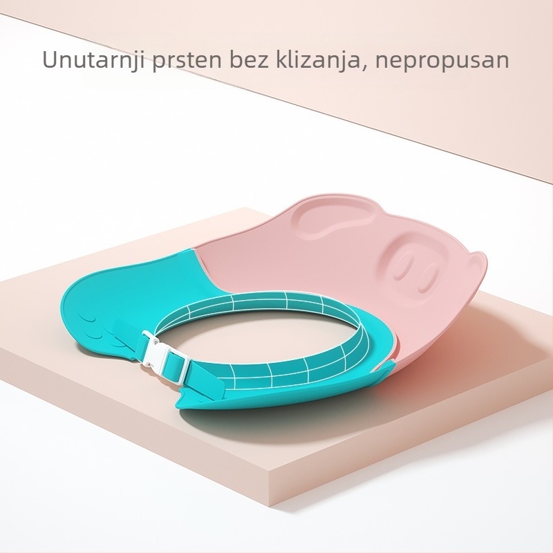 Kapa za pranje kose za bebe, dječja kapa za pranje kose, artefakt za blokiranje vode, zaštita za uši, kapa za tuširanje za bebe, veleprodaja
