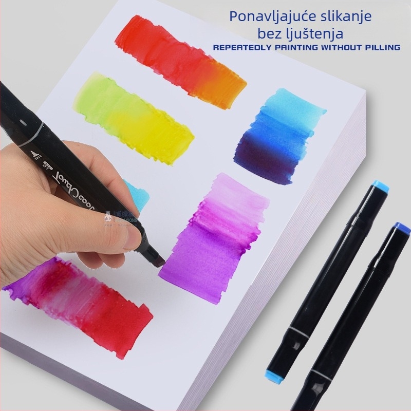 Nizozemski bijeli karton 8K4K bijeli karton A3 umjetničko slikarstvo 300g tvrdi A4 zadebljani marker za crtanje veleprodaja