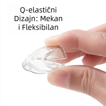 Prozirni zaštitni poklopac s kutnim štitnicima, elastični stakleni antikolizijski akvarij od mekog akrila s trokutastim efektom, pravokutni