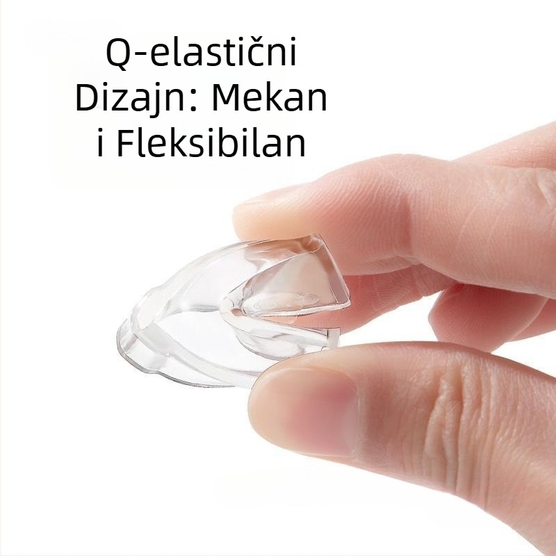 Prozirni zaštitni poklopac s kutnim štitnicima, elastični stakleni antikolizijski akvarij od mekog akrila s trokutastim efektom, pravokutni