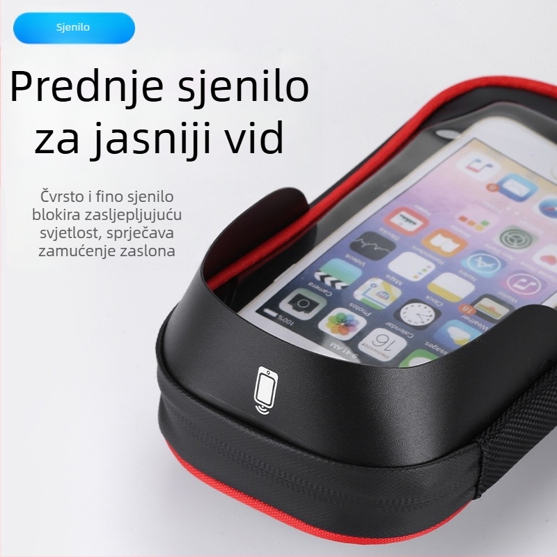 Višenamjenska torba za mobitel preko granice, torba za van, vodootporna torba za bicikl, nosač za navigaciju za motocikl