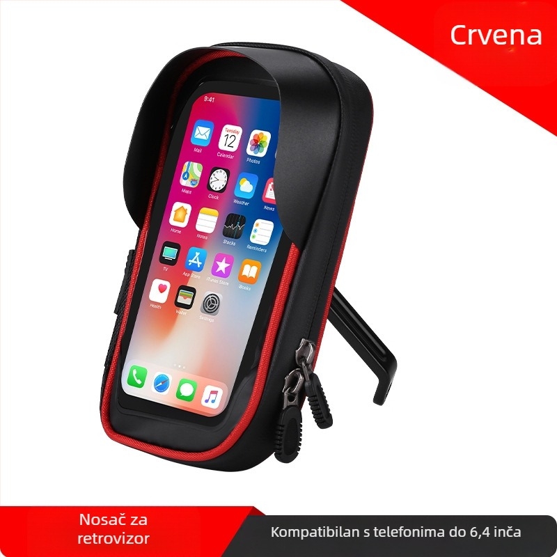 Višenamjenska torba za mobitel preko granice, torba za van, vodootporna torba za bicikl, nosač za navigaciju za motocikl