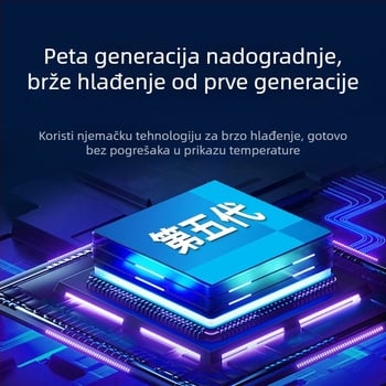 Kubao prijenosni hladnjak za inzulin, mini automobilski kućni hladnjak s dvojnom namjenom, hlađenje od 0-8 stupnjeva, US8 punjivi mali hladnjak