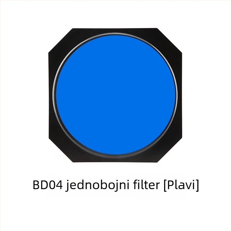 DB04 filter u boji s četiri lista, konturno svjetlo, saćasti standardni poklopac, velika bljeskalica sa saćem, uvijek uključena, svjetlo sidro za kosu