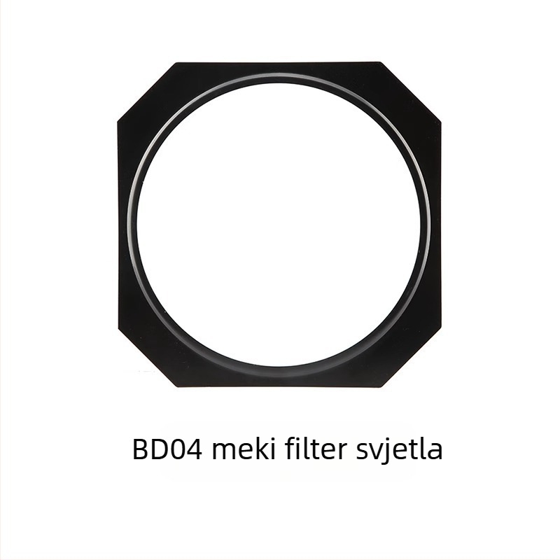 DB04 filter u boji s četiri lista, konturno svjetlo, saćasti standardni poklopac, velika bljeskalica sa saćem, uvijek uključena, svjetlo sidro za kosu