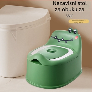 Mali dječji WC s crtanim filmom dinosaura Mali WC Jednostavni dječji WC za bebe Dječji WC Kanta za urin