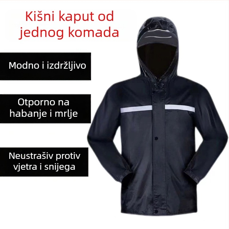 Veleprodaja kišnih hlača, protiv nereda, kišni ogrtač, kišne hlače, odijelo od debele Oxford tkanine, otporne na habanje, reflektirajuće muške jahaće hlače za donji dio tijela, vodootporne
