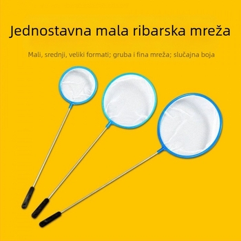Ribarska mreža, džepna ribarska mreža, dječja gusta mreža, kućni ribolov, zlatna ribica, ribolov žlicom, riba, izmet, mini mreža za kopiranje, ribarska mreža, ribolovni pribor
