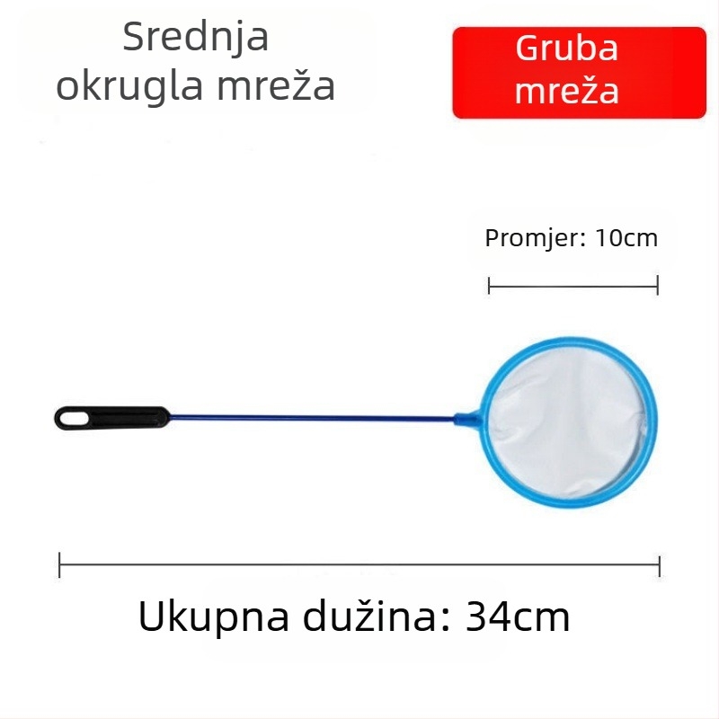 Ribarska mreža, džepna ribarska mreža, dječja gusta mreža, kućni ribolov, zlatna ribica, ribolov žlicom, riba, izmet, mini mreža za kopiranje, ribarska mreža, ribolovni pribor