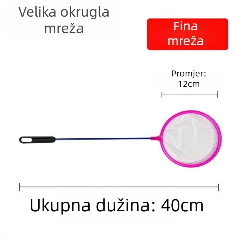 Ribarska mreža, džepna ribarska mreža, dječja gusta mreža, kućni ribolov, zlatna ribica, ribolov žlicom, riba, izmet, mini mreža za kopiranje, ribarska mreža, ribolovni pribor