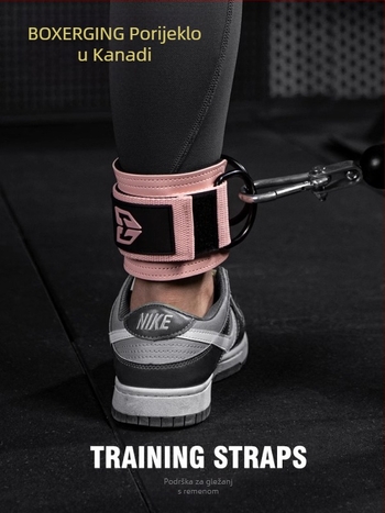 Okvir portala za fitness s kopčom za gležanj, kuk, noga, uže, leđa, udarac, pomoćni trening snage, napetost, remen otpora, rukav