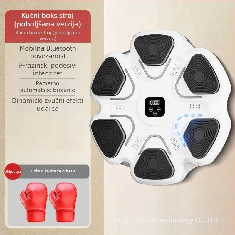 Inteligentni glazbeni boksački stroj za trenere Internet slavljenički reakcijski zid meta boksačka meta kućna igra djeca ritmička meta trening odraslih