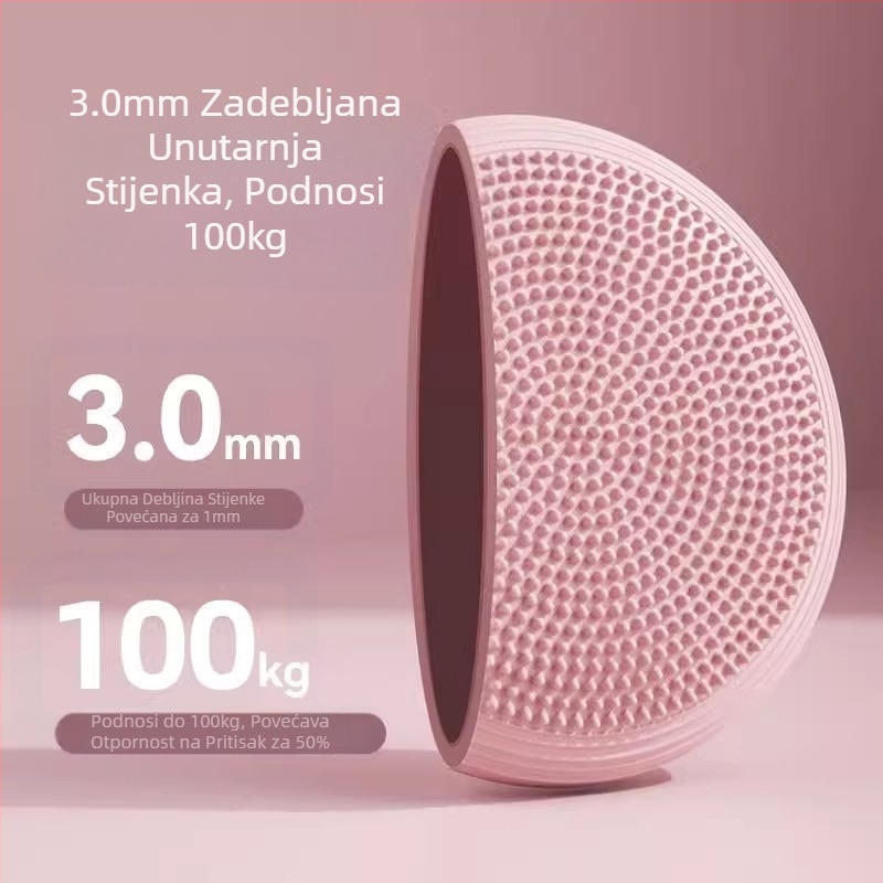 Nova PVC prostirka za jogu, napuhani masažni jastuk, zadebljana lopta za balansiranje otporna na eksploziju