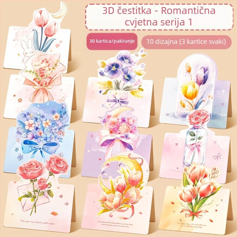 Ručno izrađene čestitke za Dan učitelja, dječji "uradi sam" projekti za roditelje i djecu, trodimenzionalne čestitke s cvjetnim buketima, poklon materijali za vrtić, učitelje
