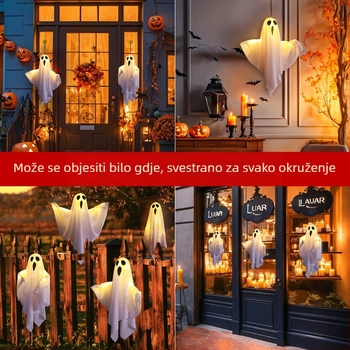 Prekogranična Amazonova nova Halloween LED dekorativna svjetla Viseća svjetla za duhove Svjetla za atmosferu festivala duhova