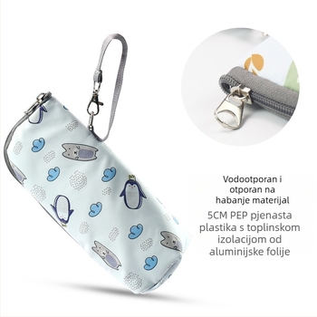 CPC praktična aluminijska folija za dječju izoliranu vrećicu za bočicu, prekogranična, vruće prodavana praktična torba za mame, pribor, torba za pelene