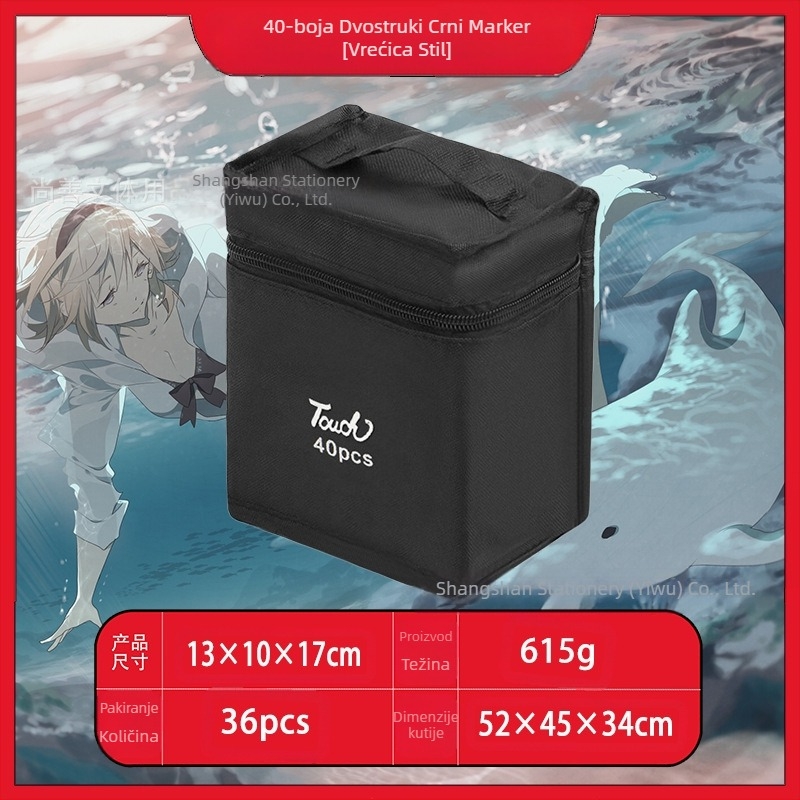 Veleprodaja dječjih markera na dodir, 48 boja, majstor dvostruke glave, umjetnički specijalni alati za crtanje, proizvođači olovki u boji, izravna opskrba