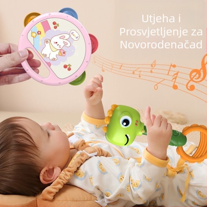 Prekogranični dječji pljesak rukama, tamburin, pijesak, čekić, dječaci i djevojčice, trening koncentracije, intelektualni razvoj, zvečka za mozak, igračke za rano obrazovanje